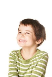 child smiling